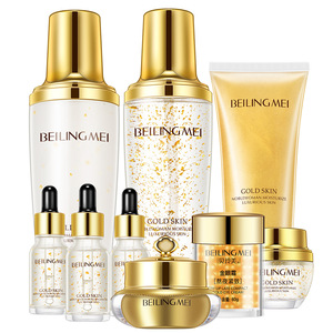 Lady Luxury Brightening Nutritive Facial Care Set 24K Golden Aging Beauty Skin Care Set - Product Image 4