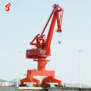 Port Portal Crane 40 Ton 50tons Level Luffing Crane With Portal Heavy Duty Cranes Manufacturers