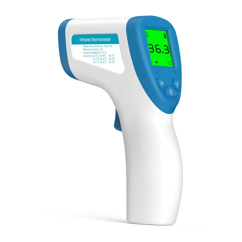 Non-contact infrared thermometer forehead laser touchless thermometer for humans