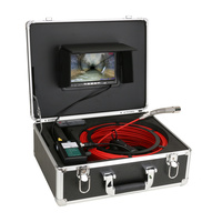 Caméra d'inspection de tuyau d'égout à écran de 7 pouces HD 1080P Endoscope industriel de canalisation de drainage avec fonction DVR