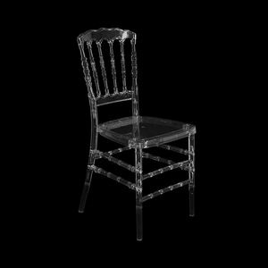 Offre Spéciale clair résine transparente Chiavari chaise blanc en plastique acrylique chaise de mariage en gros Phoenix Napoléon chaise - Product Image 5