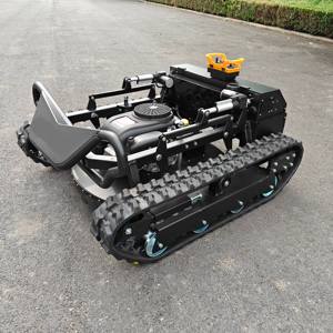 New Design 4-Stroke Automatic <b>Remote</b> <b>Controlled</b> Cordless Petrol Powered Lawn <b>Mower</b> Off Road 608-80A High Torque Provides Po - Product Image 6