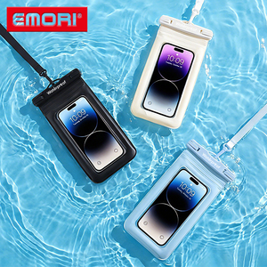 Nouvelle conception de sacs étanches pour téléphone avec airbag gonflable double face, universels, IPX8, en TPU, flottants, pour les sports nautiques - Product Image 5