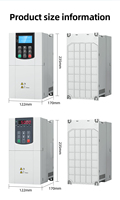 Inversor de Frecuencia de 5KW, 380V Trifásico, Arranque de Alta Carga, Anti-Interferencia, Funcionamiento Continuo de Larga Duración