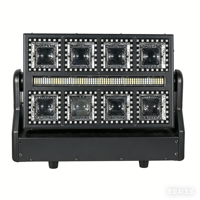 Nouvelle conception de projecteur à effets stroboscopiques à matrice LED RGBW 260W avec contrôle DMX512 et CRI 95 pour DJ, discothèque, fête, concert