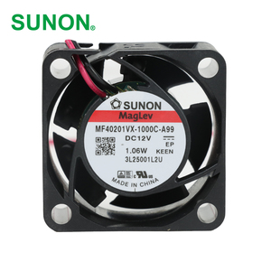 SUNON MF40201VX-1000C-A99 Electric OEM Plastic 40x40x20mm 12VDC 0.076A 1.06W 8600RPM 11.0CFM Vapo Bearing Cabinet Axial <b>Fan</b> - Product Image 1