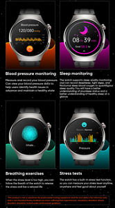 Reloj Inteligente MT200 con ECG, Monitor de Frecuencia Cardíaca y Temperatura Corporal, Pantalla AMOLED de <span class=keywords><strong>1</strong></span>.43'', Llamadas por Bluetooth, Carga Inalámbrica, IP67, <span class=keywords><strong>Alexa</strong></span>, Android - Product Image 2