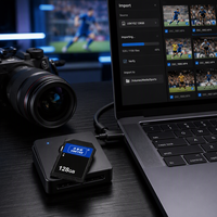 Kartu Memori Sd 64GB Kelas 10 untuk Kamera DSLR Perekaman Video Penyimpanan Kecepatan Tinggi Handal Cepat Jernih untuk Mode Burst