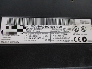 Nuovo originale Ready MVD60A0300503400 (come è) UNMP PLC Controller di programmazione - Product Image 3