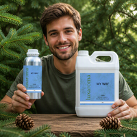 Hydrolat d'aiguilles de sapin biologique |   Distillat de feuilles séchées |   Extrait de sapin balsamique - 100% pur et naturel, parfum fruité, provenant du Jiangxi, Chine