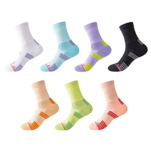 <span class=keywords><strong>Chaussettes</strong></span> de sport pour femmes de haute qualité, <span class=keywords><strong>chaussettes</strong></span> de course à pied respirantes avec coussinets en tissu éponge, <span class=keywords><strong>chaussettes</strong></span> d'entraînement de gym anti-odeurs et anti-humidité - Product Image 5