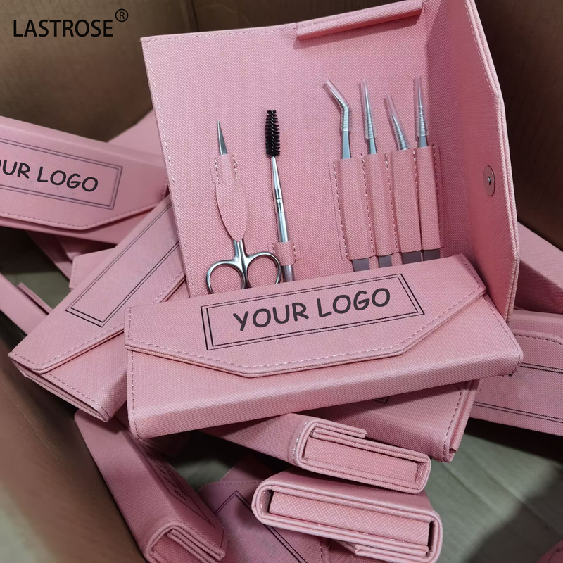 Stainless Steel Eyelashes Scissor Custom logo