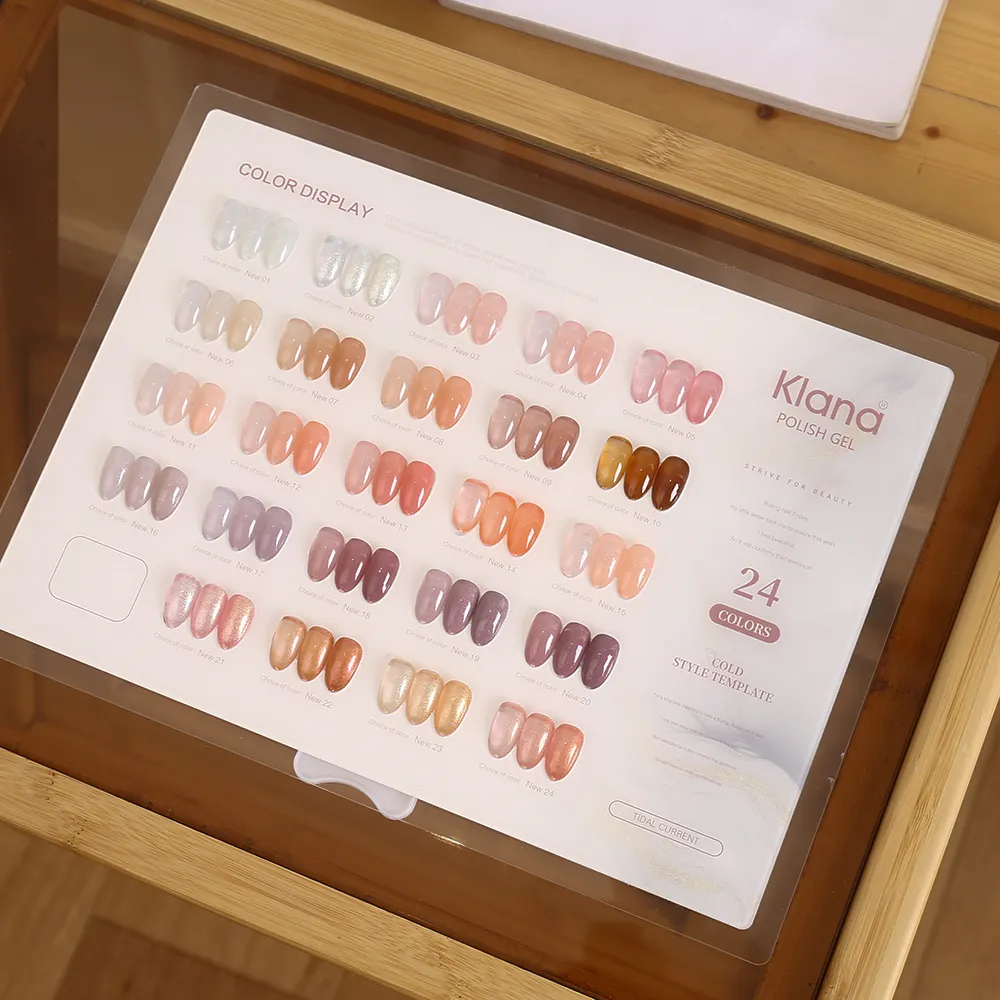 Японская полупрозрачная гель-краска для ногтей