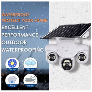 Cámara de seguridad de red V380 Pro Solar PTZ nueva llegada tarjeta Sim 4G 3 pantallas 6Mp visión nocturna memoria tarjeta SD opciones de almacenamiento - Product Image 6