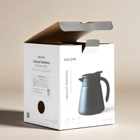 Boîte d'emballage robuste pour bouilloire électrique imprimée sur mesure, boîte en carton ondulé pour la vente au détail et le commerce électronique