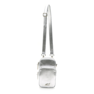 High Gloss Nylon Blend Bag With Detachable <b>Cross</b> Strap And Functional Side <b>Ring</b> Detail For Daily Use - Product Image 1