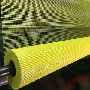 Renfort de béton Fasade fibre de verre fil écran grille maille tissu filet rouleau moustiques 140g 4x4 fibre de verre maille