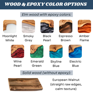 Unique Design Blue Epoxy & Wood <b>Floating</b> <b>Shelf</b> With Hidden <b>Bracket</b> Easy to Install Wall Mounted <b>Shelves</b> for Kitchen - Product Image 2