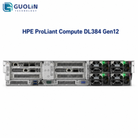 Serveur en rack HPE ProLiant Compute DL384 Gen12 pour applications de centre de données d'entreprise