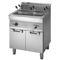 Stasiun Pemasak Pasta Listrik/Gas Stainless Steel 1500W Mesin Perebus Mie Peralatan Memasak Esensial
