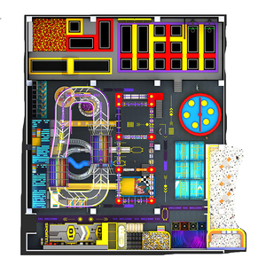 Área <span class=keywords><strong>de</strong></span> Recreación Comercial para Niños, Equipo <span class=keywords><strong>de</strong></span> Juegos Interior <span class=keywords><strong>de</strong></span> Lujo, <span class=keywords><strong>Parque</strong></span> <span class=keywords><strong>de</strong></span> Trampolines para Niños - Product Image 4