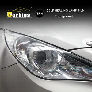 Film Transparent pour phares de voiture LED, premium, auto-guérison PPF, Film autocollant de protection pour lampe LED