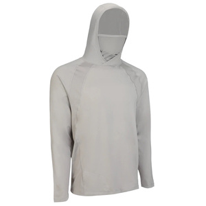 Conception unique, prix raisonnable, sweat-shirt de pêche personnalisé à séchage rapide, imperméable, manches longues, pour homme, extérieur, UPF 50, polyester/coton - Product Image 5