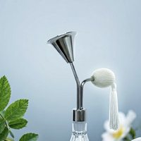 New Creative Design 3-layers Gourd-shaped Brass Fragrance Test Bottle Essential Oil Coffee Test SPA Perfume Bar for Beauty