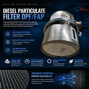 <span class=keywords><strong>FAP</strong></span> <span class=keywords><strong>DPF</strong></span> Peugeot, Citroën, Mini, 1.6 Diesel, OE :1731EQ,1731JL, 1731XK,1731XN - Product Image 3