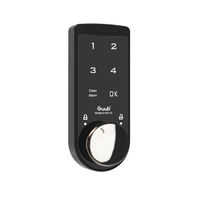 Serrure numérique en zinc Guub D152 avec installation facile, mode privé pour les armoires de rangement des bureaux et des écoles