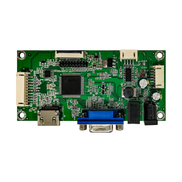 Universal LCD EDP Panel Controller Board with VGA HD Interfaces Max 1920x1080 Resolution Supports  Automatic signal Recognition