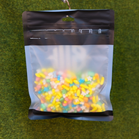 Sachets refermables compostables à fermeture éclair, haute barrière, pour conserver les snacks frais, emballages alimentaires écologiques avec fermeture éclair