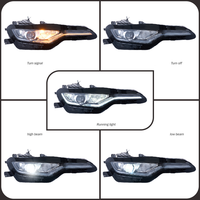 Ensemble de phares avant de voiture, projecteur avec clignotant LED intégré pour Chevrolet Camaro SS 2018-2022
