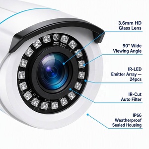 Sistema de Videovigilancia HD de 2MP, NVR POE Personalizable, Detección Facial en Interiores/Exteriores, Sensor CMOS, Soporte OEM/ODM - Product Image 2