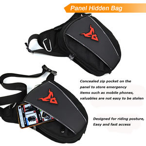 Bolsa Lateral para Pierna de Motocicleta, Riñonera de Viaje Impermeable para Deportes al Aire Libre, Informal, para <span class=keywords><strong>Hombre</strong></span> y Mujer - Product Image 4