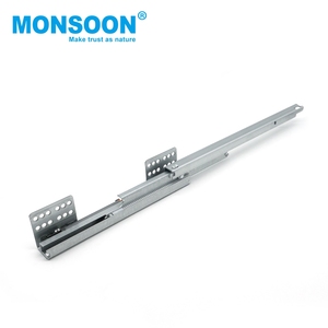 ตู้เก็บของในครัว รางลิ้นชักแบบยืดหดได้ ติดตั้งใต้ตู้ สีขาว ระบบลิ้นชักเฟอร์นิเจอร์แบบหลายช่องสูง พร้อมหมุดยึด - Product Image 3