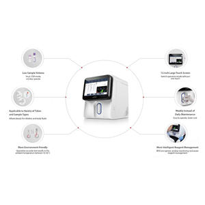 Analyseur d'hématologie vétérinaire Mindray BC-60R, compteur de cellules sanguines automatisé, réutilisable, écologique pour les animaux - Product Image 6