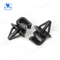 DE RONG Offre Exceptionnelle QJ-KK02 Serre-câbles 3 Phases 7 t 0,7 mm Clips en Plastique pour Voiture Fixations Automobiles en Plastique pour Fixation de Tuyaux de Moteur