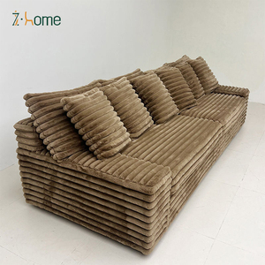 Nén <span class=keywords><strong>sofa</strong></span> đi văng xương <span class=keywords><strong>Sofa</strong></span> giường tùy chỉnh lớn vải vuông <span class=keywords><strong>sofa</strong></span> cho căn hộ & biệt thự sử dụng OEM ODM - Product Image 1