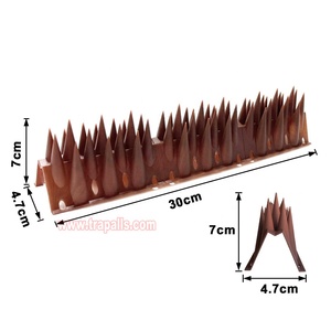 Púas Repelentes de Plagas Humanas para Muros y Cercas de Jardín, Tiras de Púas Anti-Palomas, Púas Disuasorias para Aves - Product Image 2