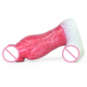 Wholesale FAAK Silicone Animal Big <b>Dildo</b> Sex Toys Huge <b>Dildo</b> Giant Penis Realistic Thick Glans <b>Dildo</b> for Women - Product Image 4