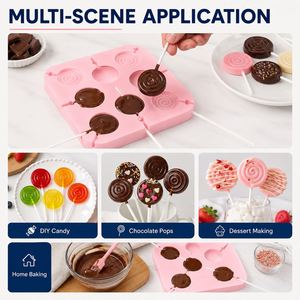 Moule en silicone alimentaire résistant aux hautes températures pour bâtonnets de fromage, motif dessin animé mignon, pour bâtonnets de chocolat et sucettes, vente en gros - Product Image 3