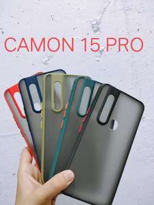 híbrido PC suave TPU parachoques Slim caja del teléfono mate para Tecno Nota 7 chispa 5 caliente 9 jugar caliente 9 - Product Image 6