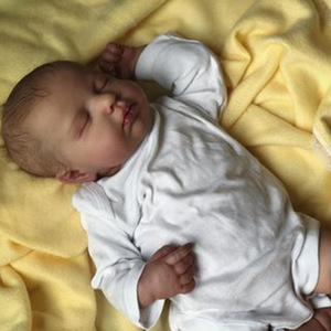 Poupées de réincarnation magnifiques de 20 pouces, qui peuvent changer de vêtements, et poupées souples simulées pour bébés de réincarnation, vente en gros - Product Image 6