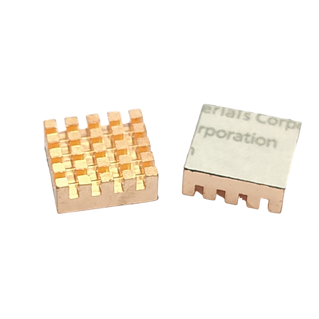 Thermal Heat Sink with Backglue 13*12*5mm copper heat sink, pure copper heat sink