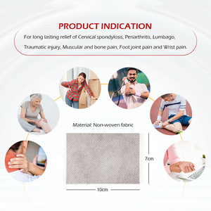 中国医療ヘルスケアサプライヤー使い捨て多孔性鎮痛パッチ漢方ホットカプサイシン石膏パッチ - Product Image 2