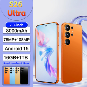 S26 Ultra Global 5G LTE Dual-SIM-Handy 7,3 Zoll HD-Bildschirm 16GB+1TB großer Speicher 108MP Kamera 8000mAh Gesichtserkennung Smart-Handy - Product Image 5