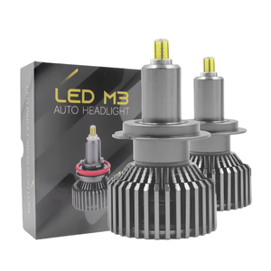 Светодиодные линзованные фары M3 R5 360 градусов 80 Вт 12000 лм 6000K H7 CSP для LEXUS и Daewoo, универсальный комплект для дооснащения - Product Image 1