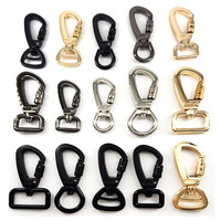Accessoires de sacs de luxe vintage robustes et tendance à fermeture automatique - Ganchos Para Bolsos Mosquetones Giratorias Climbing
