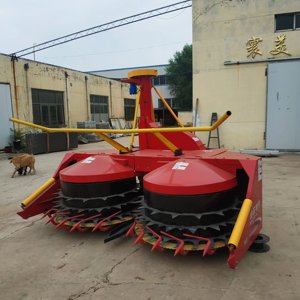 Double Disc Silage <b>Harvester</b> Mounted With Tractor With Different Working Width Good Quality Tractor Mounted Silage Header Tracto - Product Image 2